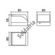 Caixa Patola CF-087 55x66x85mm Caixa Patola CF-087 55x66x85mm